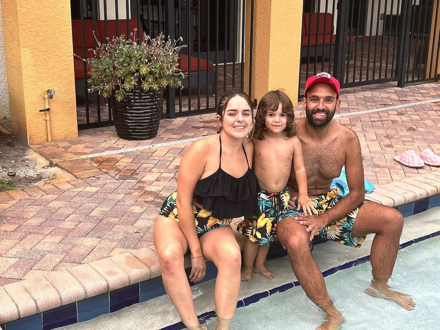 Couples Matching Swimsuit Family Matching Swimwears Dad and Me Matching Swiming Shorts