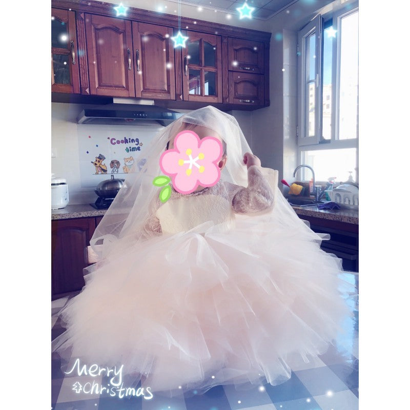 Flower Boy Evening Dress Baby Poncho Dress