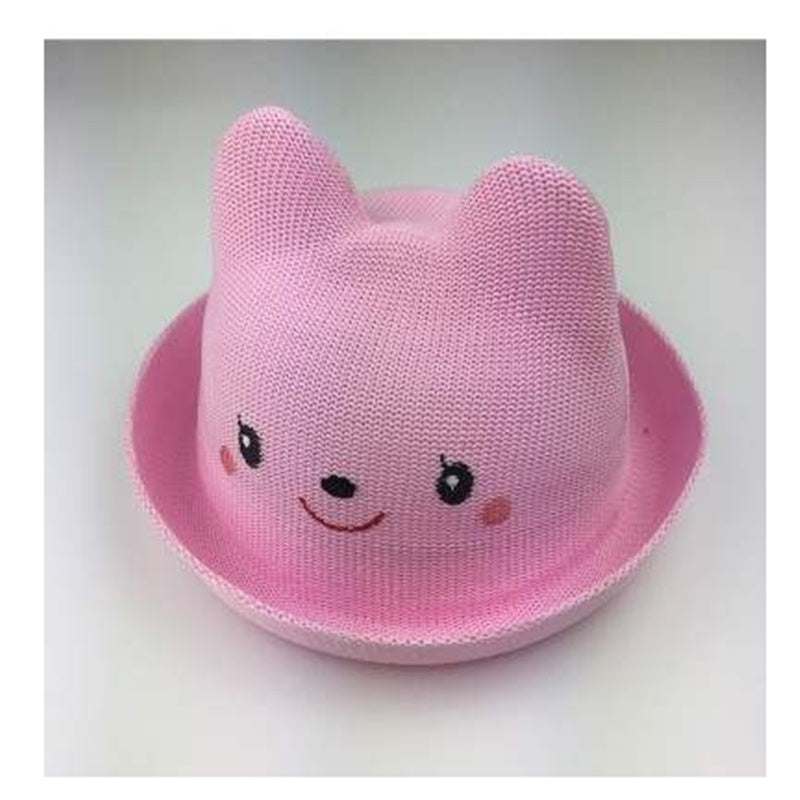 month baby straw boy sun hat