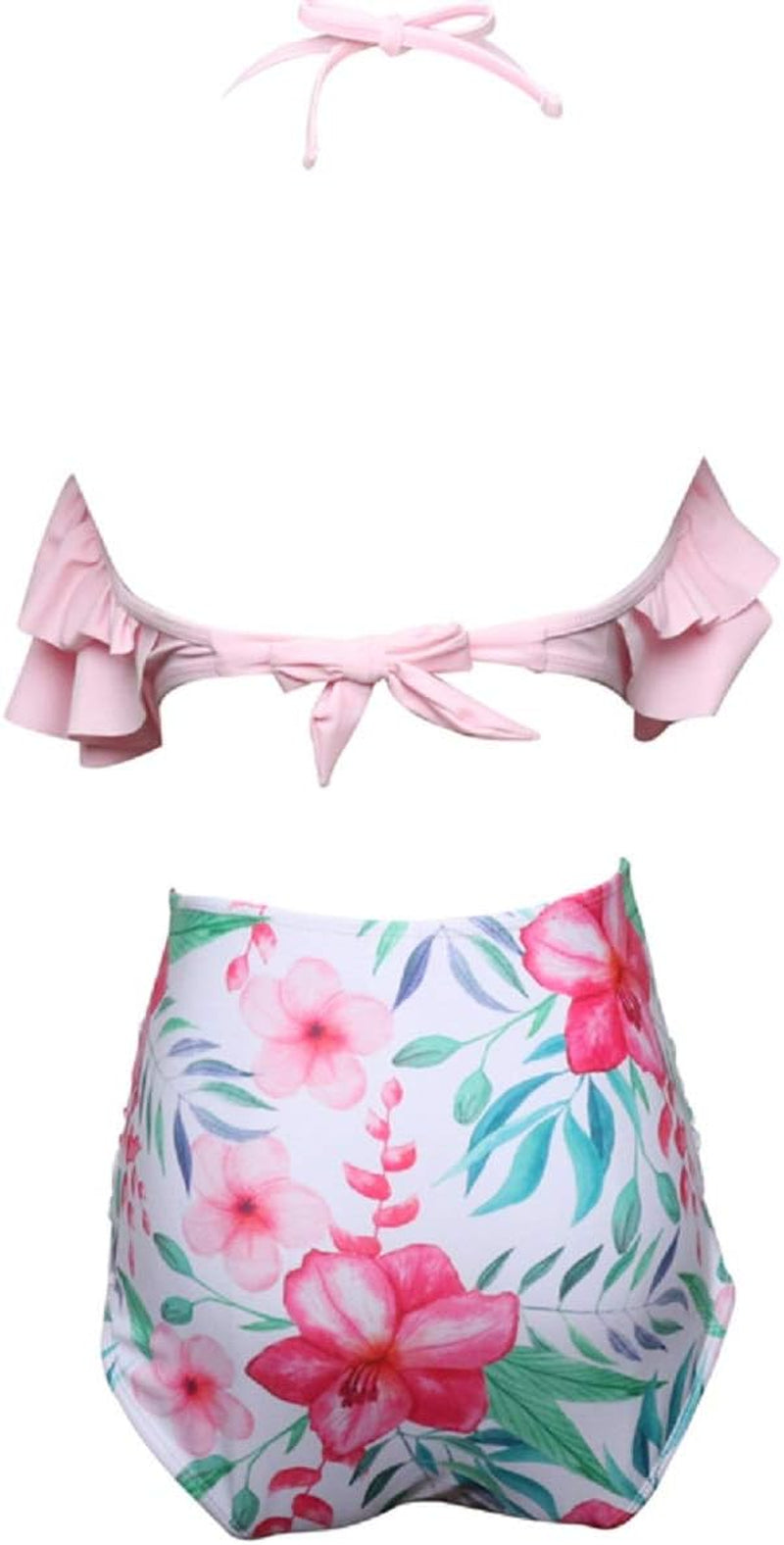 Mother Daughter Swimsuit Family Matching Bikini Set Girls Swimwear