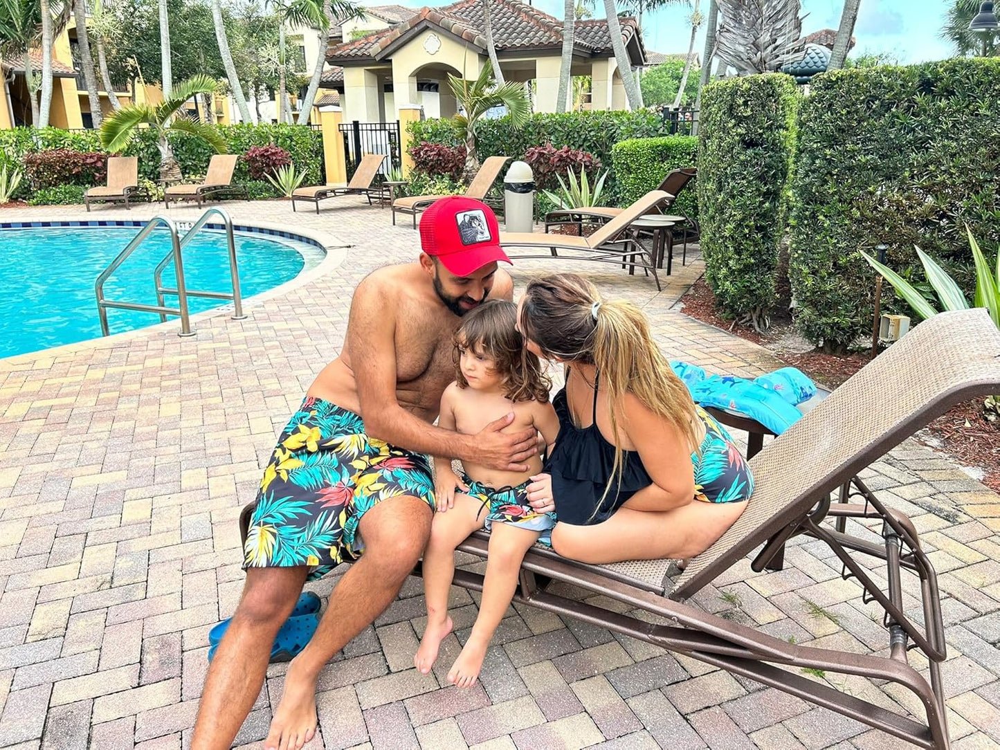 Couples Matching Swimsuit Family Matching Swimwears Dad and Me Matching Swiming Shorts