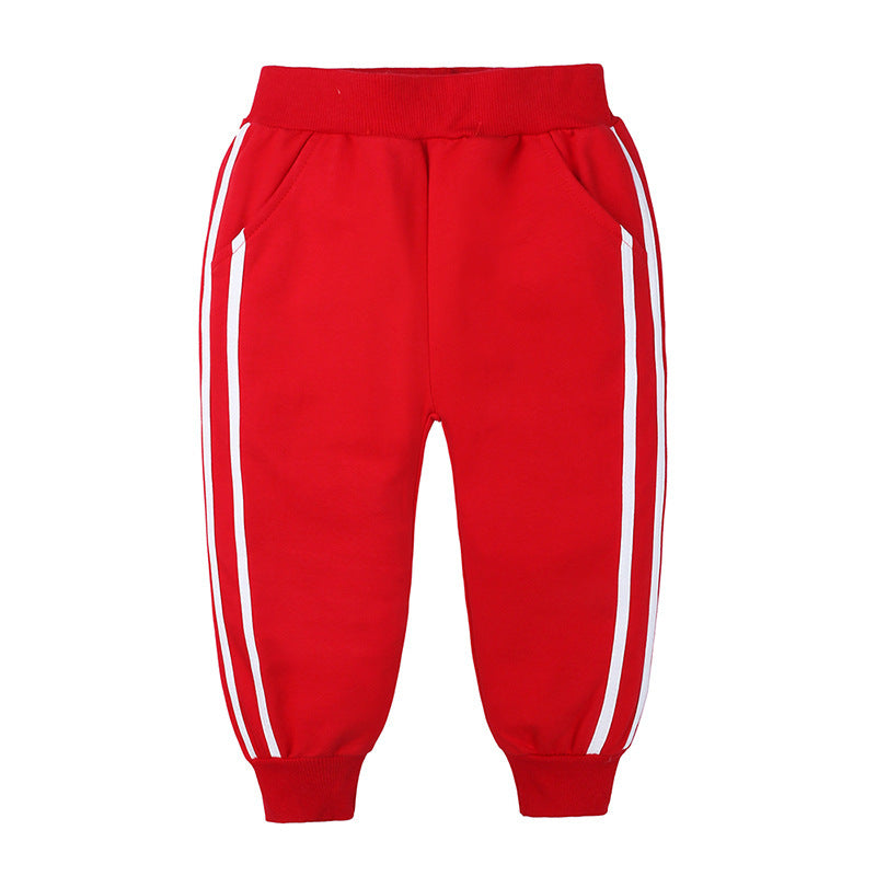 Spring Jogging Sweat Sports Trousers Track Baby Boy Pants Sweatpants For Children