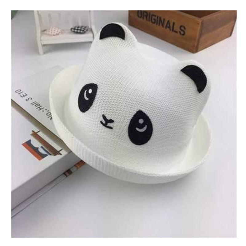 month baby straw boy sun hat