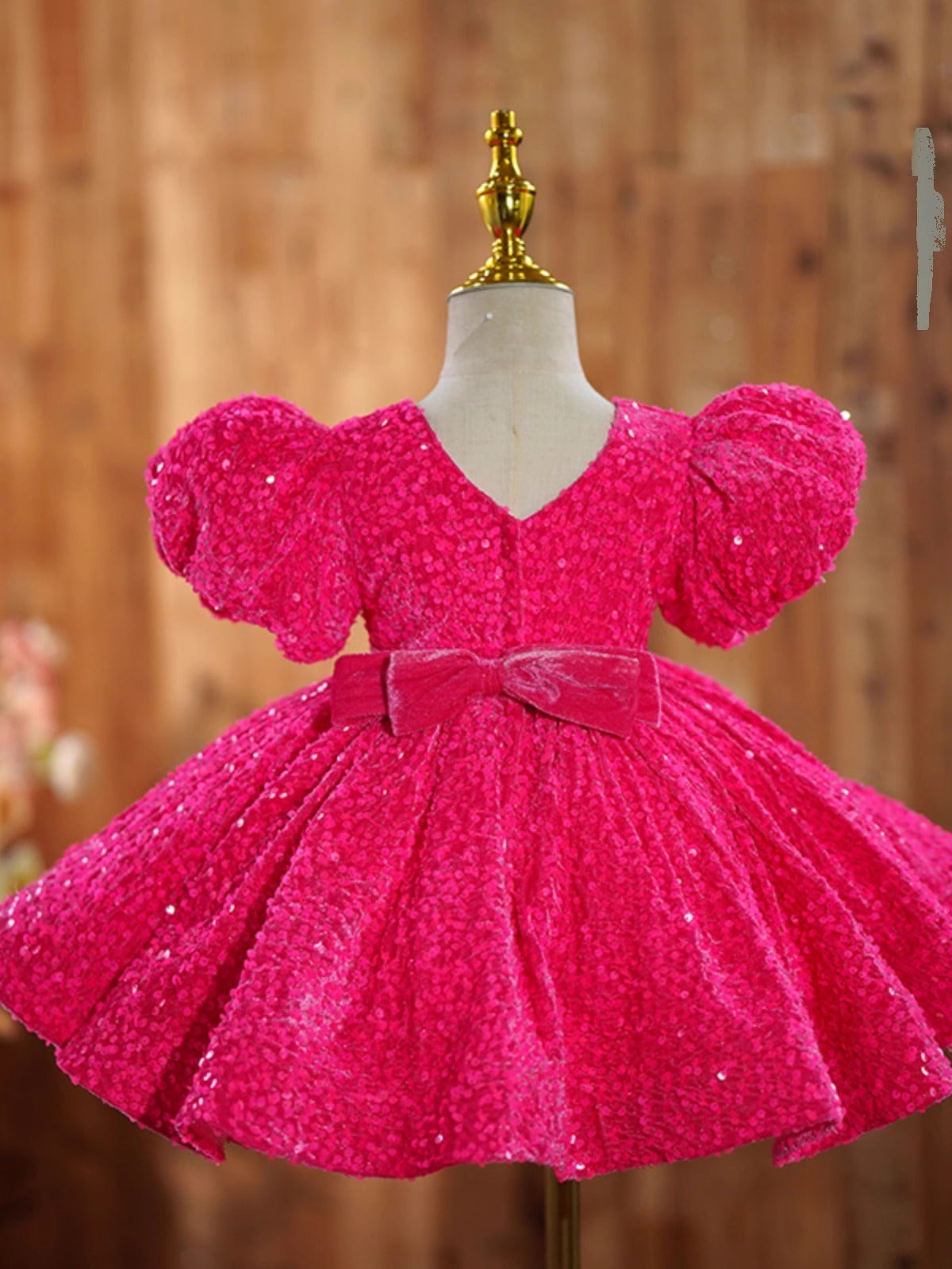 Girl Jumpsuit Costume Western Style Flower Girl Short Skirt