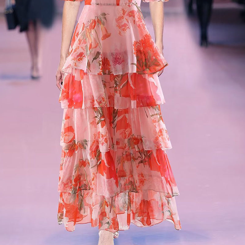 Fashion Multi-layer Cake Skirt Girl