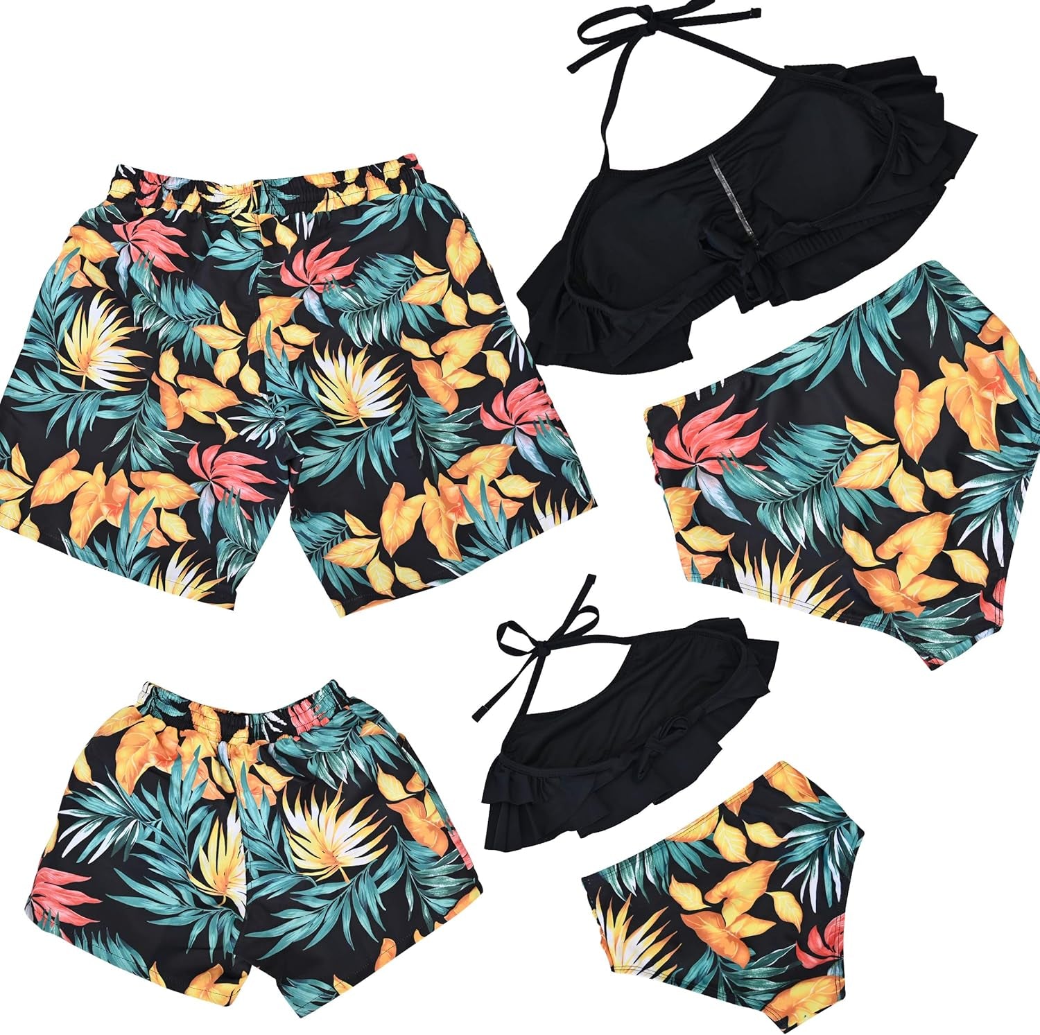 Couples Matching Swimsuit Family Matching Swimwears Dad and Me Matching Swiming Shorts