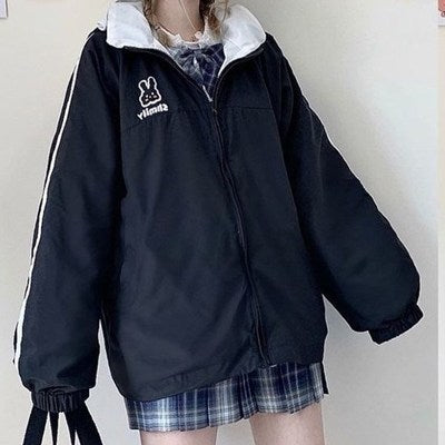 Spring And Autumn College Japanese Soft Girl Girl Cute Bunny Student