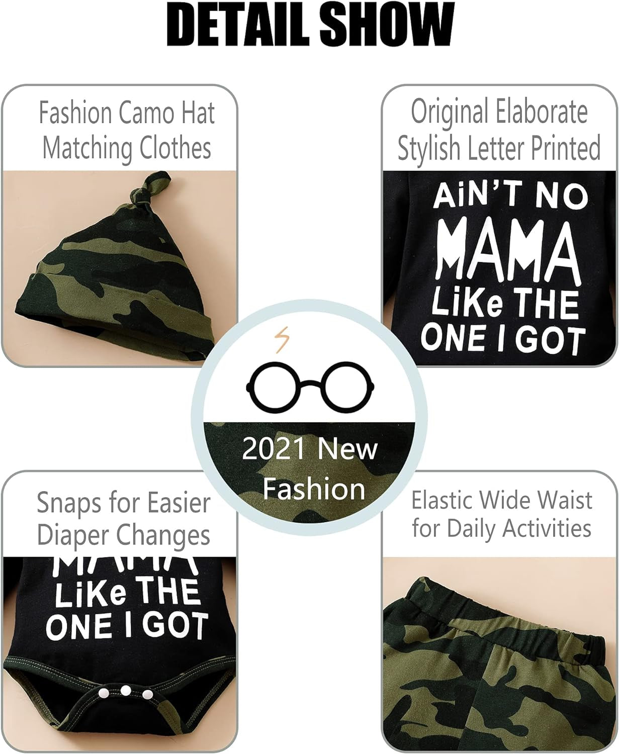 Newborn Baby Boy Clothes Outfits Letter Prined Romper Pants Set Baby Boy Clothing 0 3 6 9 12 18 Months