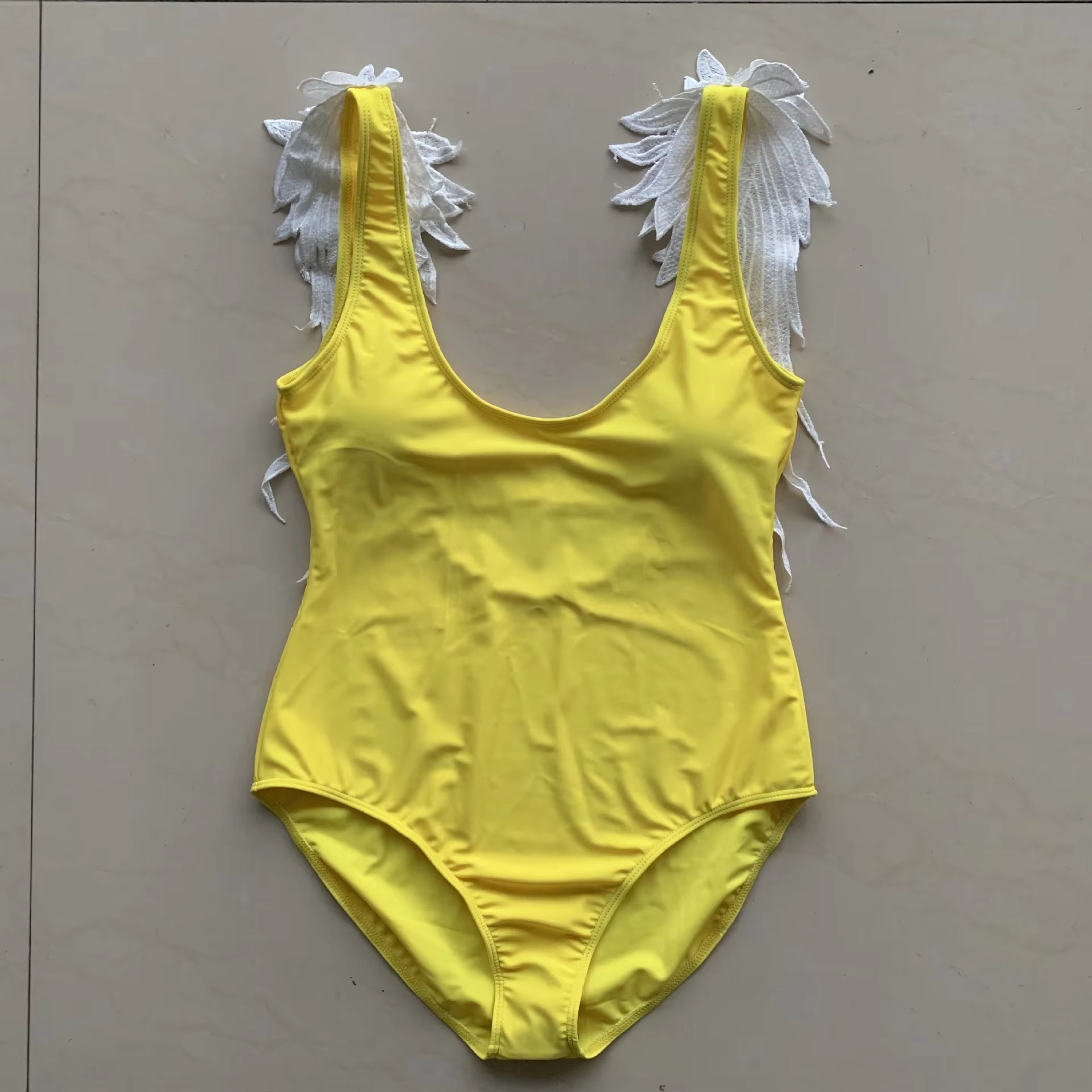 Summer Family Wing Swimming Dress Mother and Daughter Swimwear Family Matching Look Mom Girls Kids Swimsuits Family Look Outfits