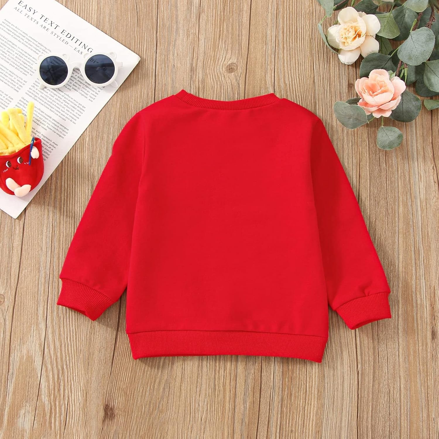 Toddler Baby Boy Girl Clothes Funny Letter Sweatshirt Long Sleeve Shirt Sweater Baby Twins Fall Winter Tops