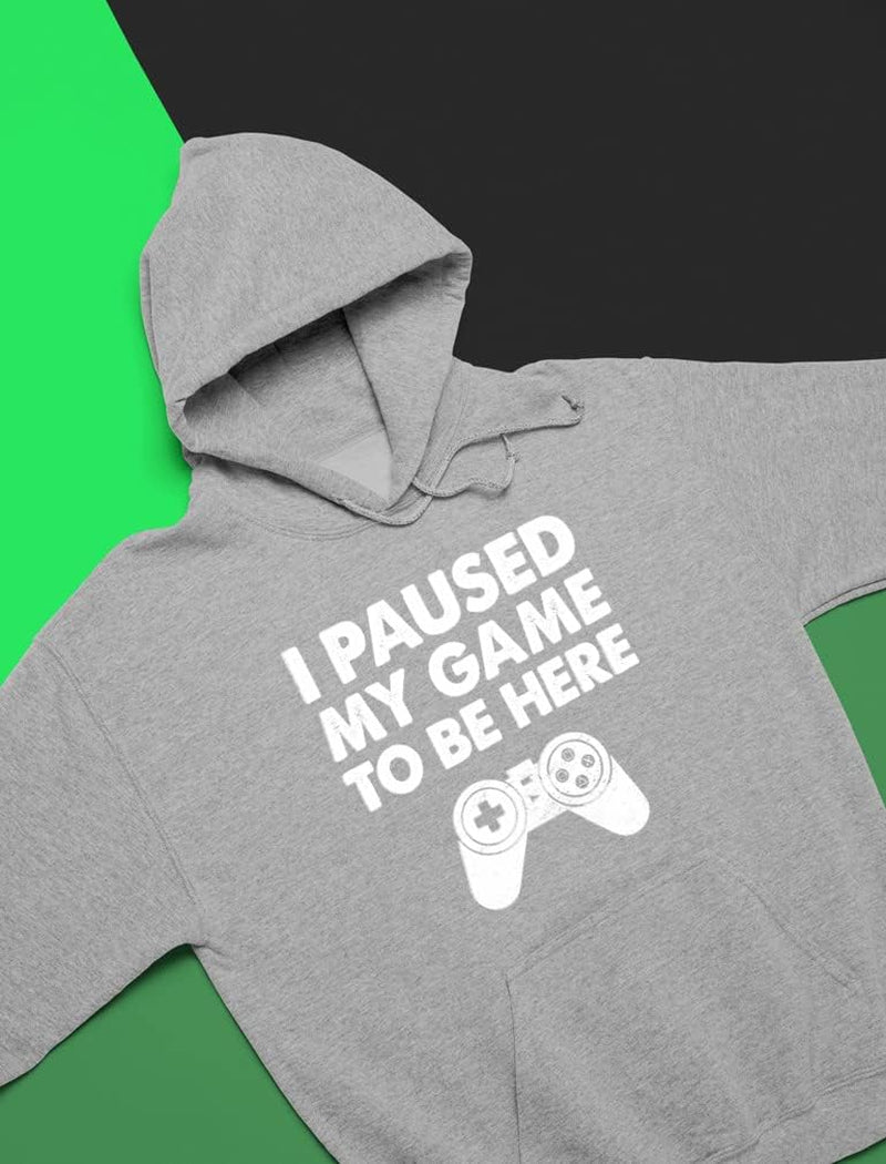 Kids Gaming Apparel I Paused My Game Gifts for Gamers Sweatshirts Hoodies