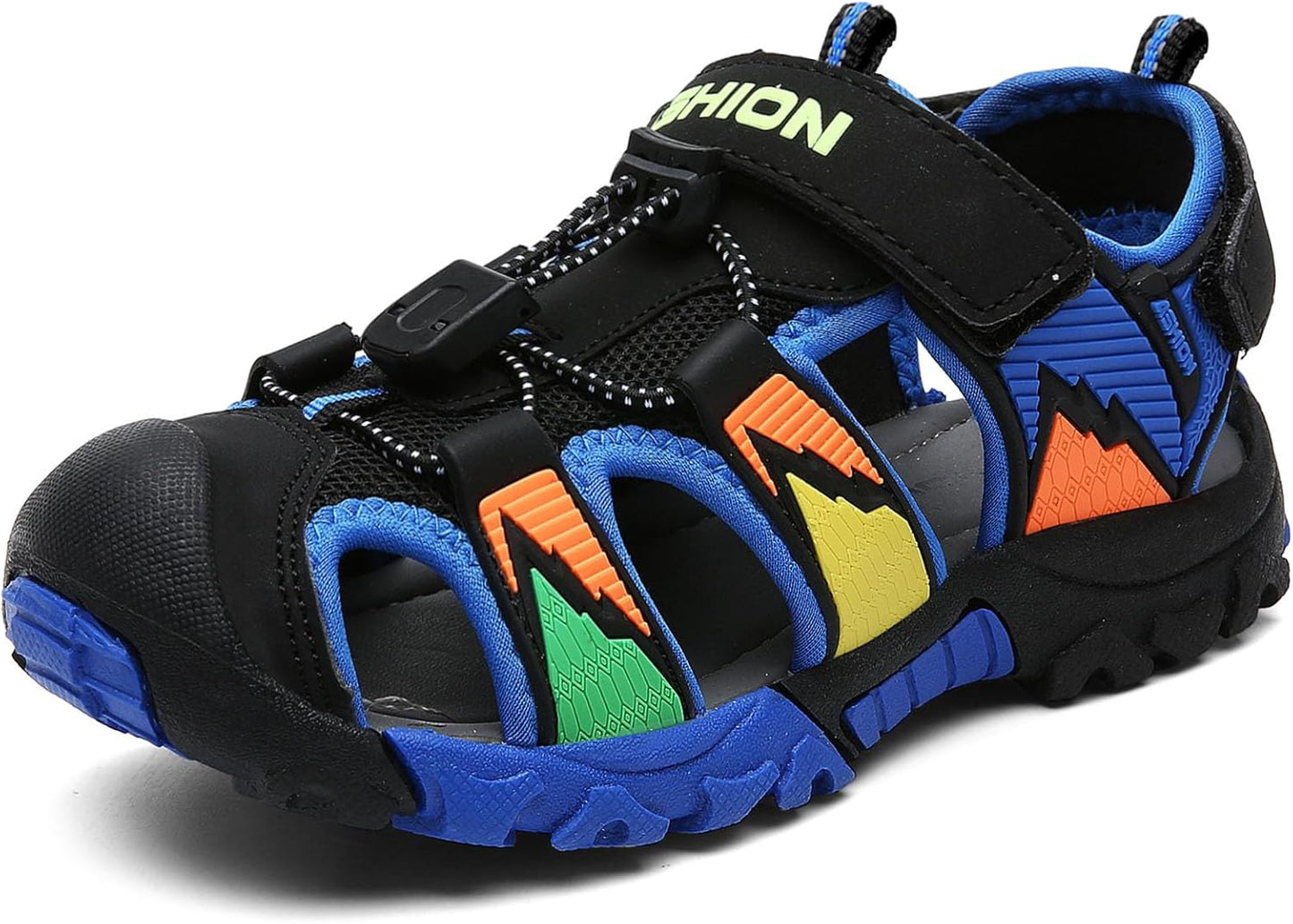 Boys Sandals Closed Toe Sport Sandals Summer Shoes for Kids Walking Hiking Athletic Outdoor