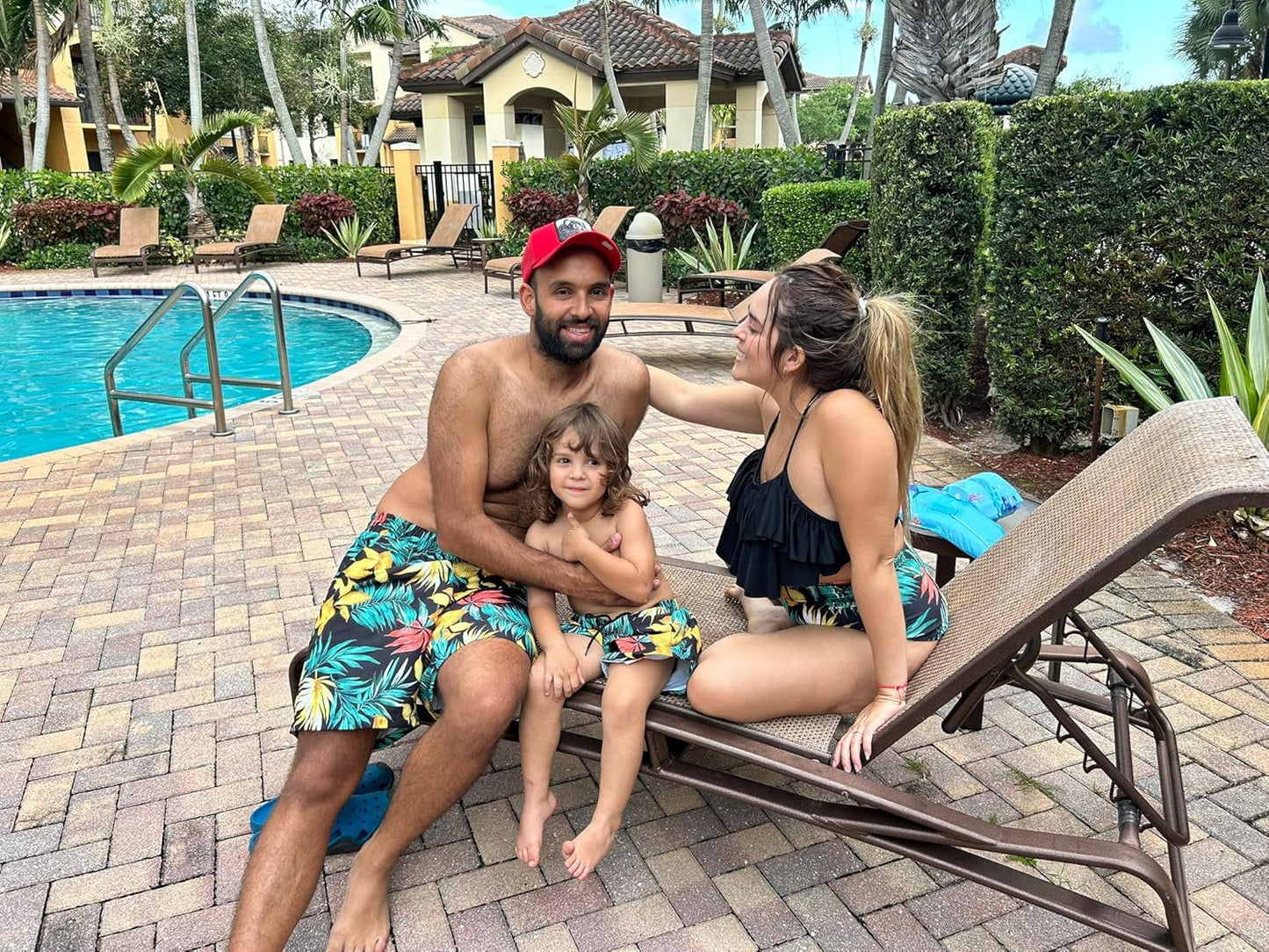 Couples Matching Swimsuit Family Matching Swimwears Dad and Me Matching Swiming Shorts
