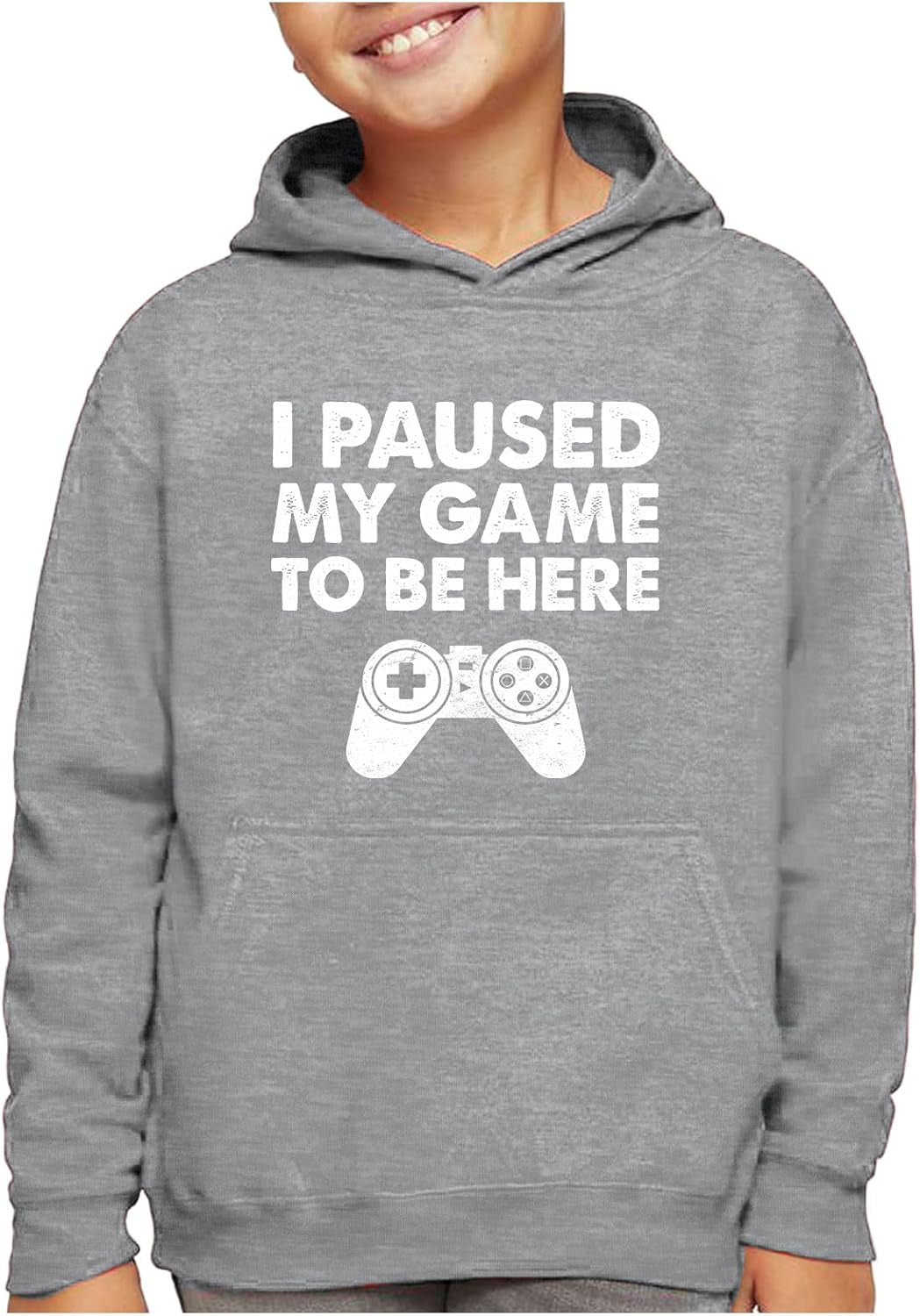 Kids Gaming Apparel I Paused My Game Gifts for Gamers Sweatshirts Hoodies