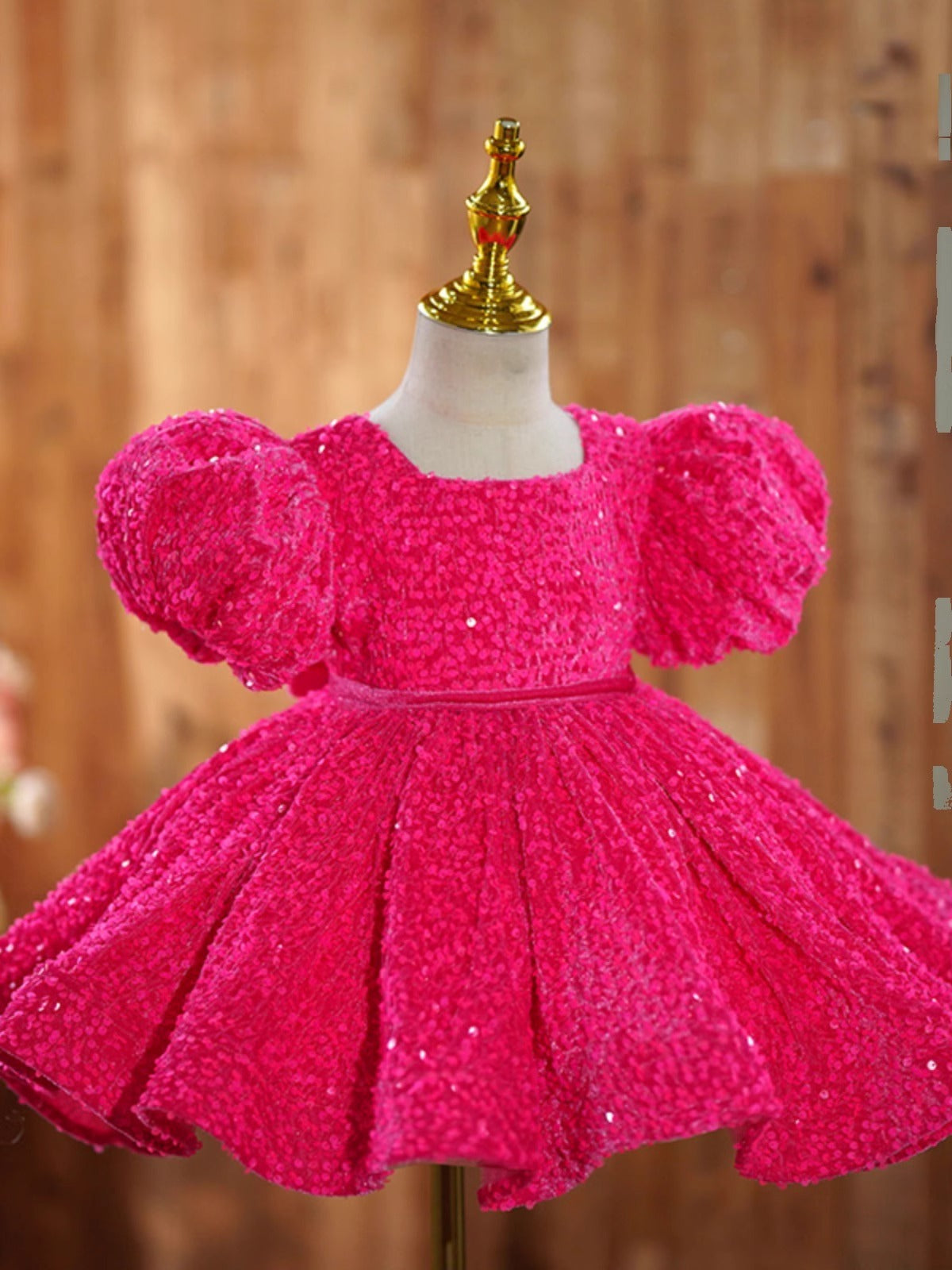 Girl Jumpsuit Costume Western Style Flower Girl Short Skirt