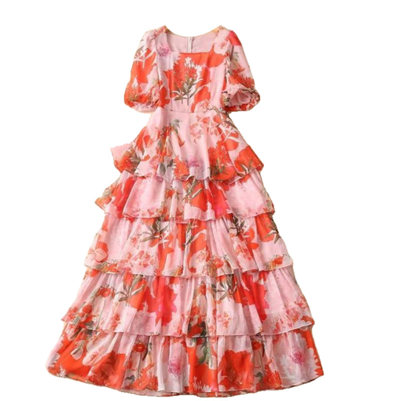 Fashion Multi-layer Cake Skirt Girl