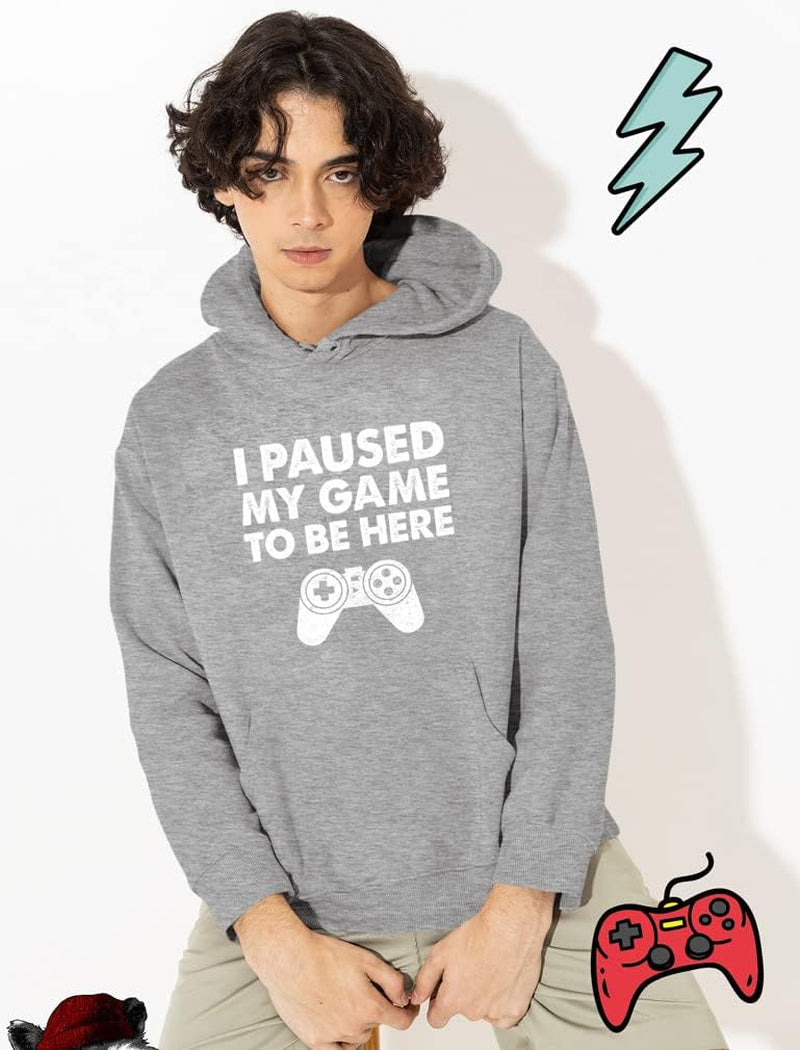 Kids Gaming Apparel I Paused My Game Gifts for Gamers Sweatshirts Hoodies